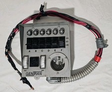 Genuine Gentran 6-Circuit Generator Transfer Switch Model 30216 120/250 WORKING 
