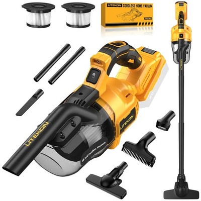 Cordless Vacuum Cleaner for 𝗗𝗘-𝗪𝗔𝗟𝗧 20V Max Battery