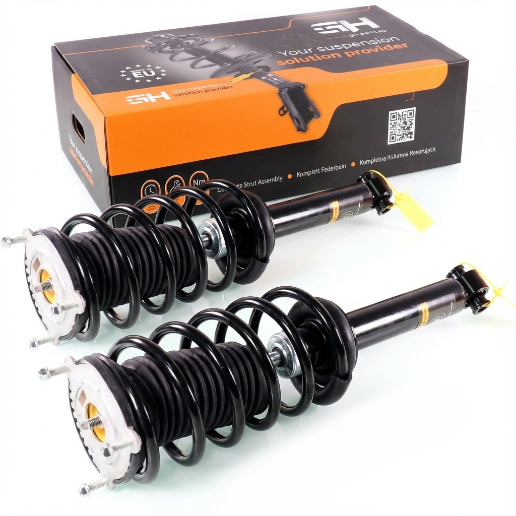 2x Complete Struts Assembly Front for Citroen C5 1.8/2.0 16V, 1.6HDI