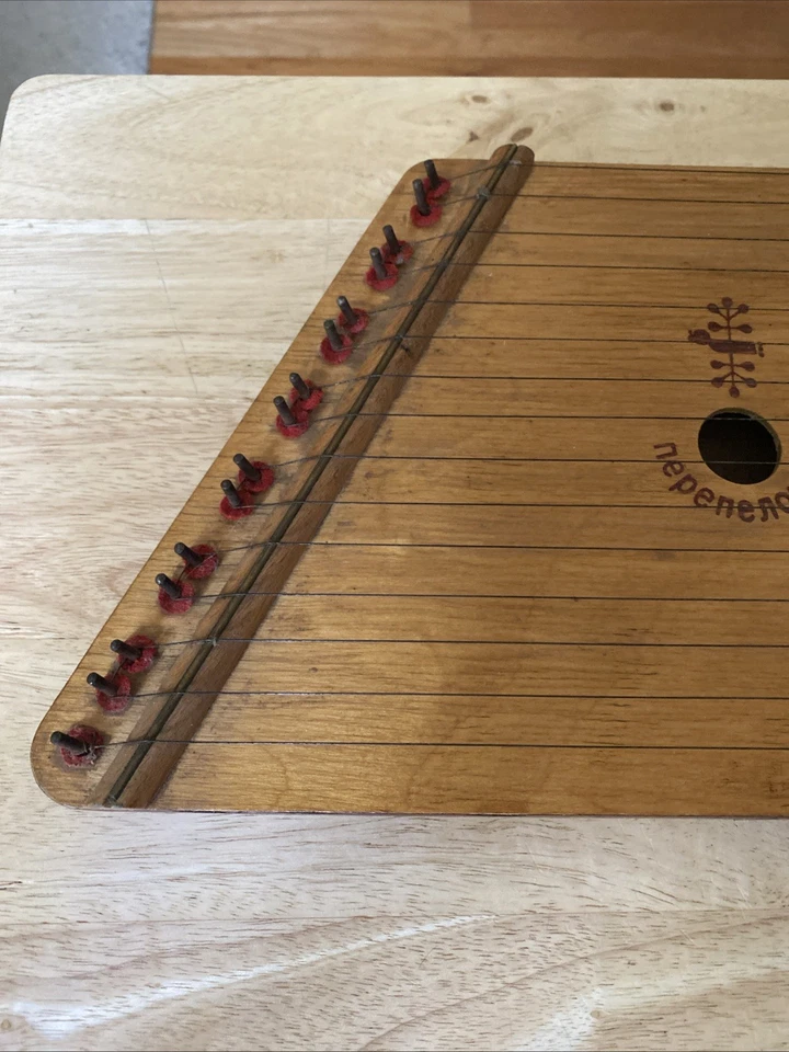Vintage The Music Maker Nepenenoyka Lap Harp Zither Instrument Wood - Image 3 of 4