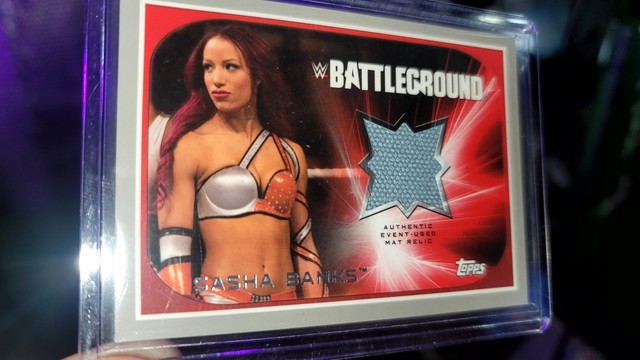 Sasha Banks Relic Card Ring 2015 21/25