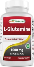 L Glutamine 1000mg Tablets 180 Count