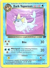 Dark Vaporeon 45/82 Team Rocket Regular LP