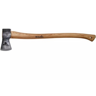 HULTAFORS Qvarfot Felling Axe long hickory shaft sharpened Swedish carbon steel