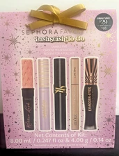 Sephora Favorites LashStash To Go Mascara Sampler Holiday Gift Set BONUS Inside