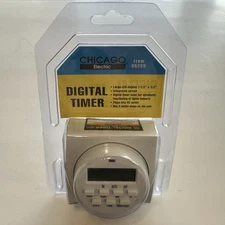 Harbor Freight Tools Chicago Electric Digital Timer Item# 95205 NIB