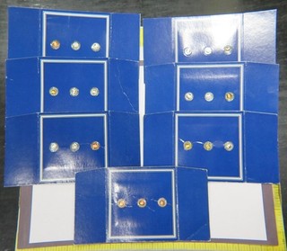 FRANKLIN MINT COINS OF THE UNITED STATES MINIATURE COLLECTION W/SILVER LOT E