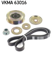 SKF Keilrippenriemensatz Vkma 63016 FüR Honda