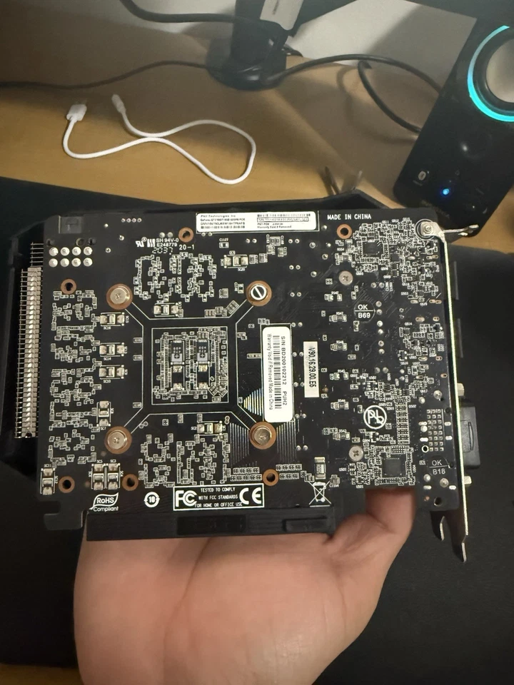 PNY GeForce GTX 1660 Ti 6GB GDDR6 PCIe 3.0 Graphics Card - Image 2 of 4