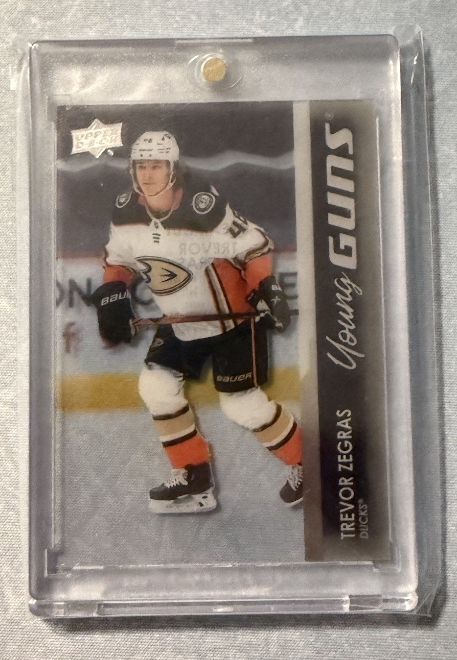 2021-22 UD Upper Deck Series 1 TREVOR ZEGRAS Clear Cut Young Guns #232