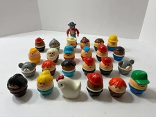 Vintage Little Tikes Toddle Tot Figures Lot plus extras