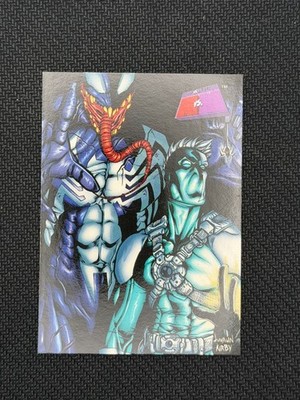 1997 Fleer Skybox Marvel VS. Wildstorm Backlash vs. Venom #31