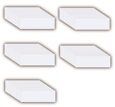 Dry Erase Magnetic Labels 1x3,Pack of 60 ,Write On Magnets Sticker,Real Wate...