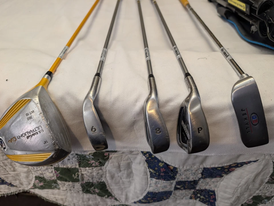 USKG US Kids WT-10u DV1 Driver / 6,8,PW Irons & Putter Youth - LEFT HAND - Image 2 of 4