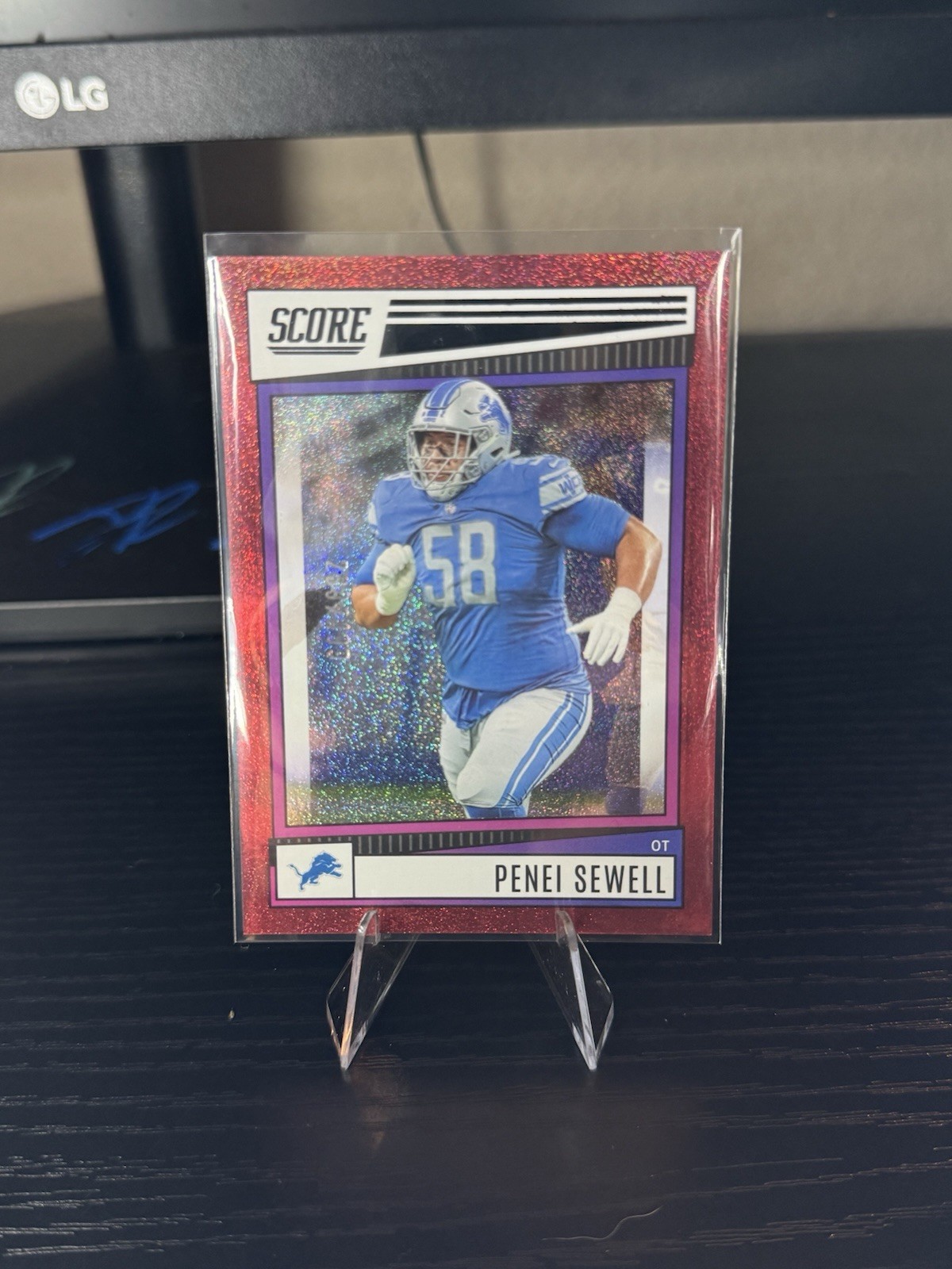 2022 Score - Penei Sewell #86 Red Dots /499