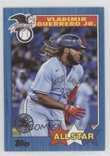 2022 Series 2 1987 Topps All-Star Baseball Blue Vladimir Guerrero Jr 6ns