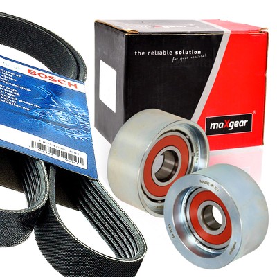BOSCH 7PK2265 Keilrippenriemen + Rolle für HONDA ACORD VIII CR-V II FR-V