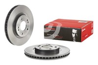 2X Brembo Bremsscheibe Prime Line - UV Coated 09.9598.11 FüR Santa SM Hyundai FÉ