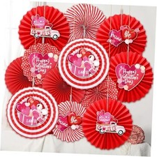 12 Set/ 20 Pcs Valentine's Day Paper Decorations Kit Valentines Modern Style