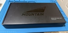 Mountain Backlit PBT Double Shot Keycap Set Black