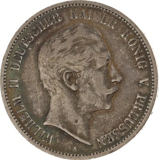 Preussen 5 Mark 1893