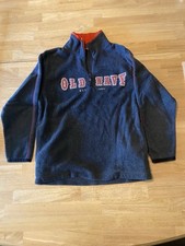 Boys Sweatshirt Old Navy Blue Orange With Old Navy Graphics Size Medium