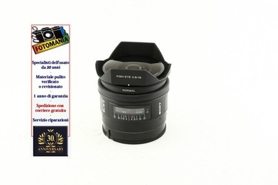 SONY A Alpha 16 16Mm F 2.8 Fisheye Fish-Eye Warranty 1 Year