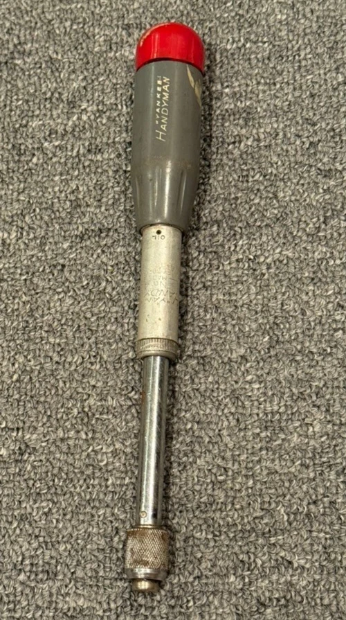 Stanley Yankee Handyman No. 46 Push Drill Made in Sheffield England Vintage Tool