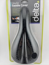 Delta Hexair Saddle Cover - Racing Black