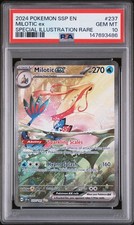 2024 POKEMON SSP EN-SURGING SPARKS SPECIAL ILLUSTRATION RARE MILOTIC EX PSA 10
