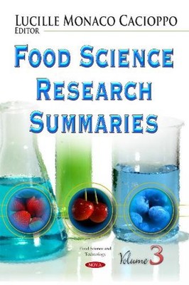 Lucille T Cacioppo Food Science Research Summaries (Gebundene Ausgabe)