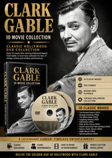 Clark Gable 10 Movie Collection DVD Classic Hollywood Films Rare Classics