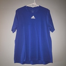 NWT Adidas Creator Climalite Men Medium Royal Blue Athletic Workout T-Shirt Tee