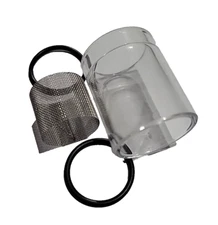 General Pump Dura View Or Clear Strainer Rebuild Kit- Plastic, Screen, O-rings