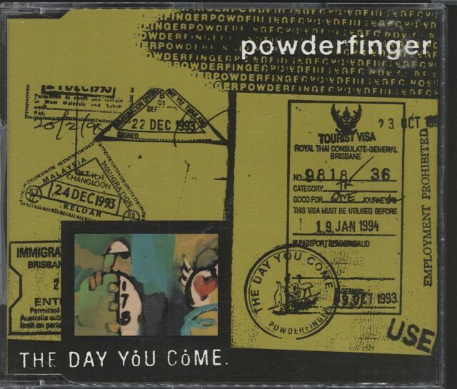 Powderfinger The Day You Come CD Single 4 Tracks Australia 5675452 