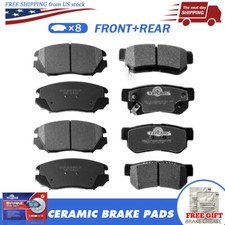 Front Rear Ceramic Brake Pads for Hyundai	Azera 2006 2007 2008 Sonata