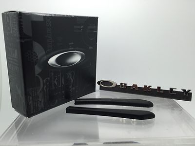 AUTHENTIC OAKLEY JUPITER SQUARED EAR SOCKS KIT 100-788-003 TEMPLE TIPS BLACK NEW
