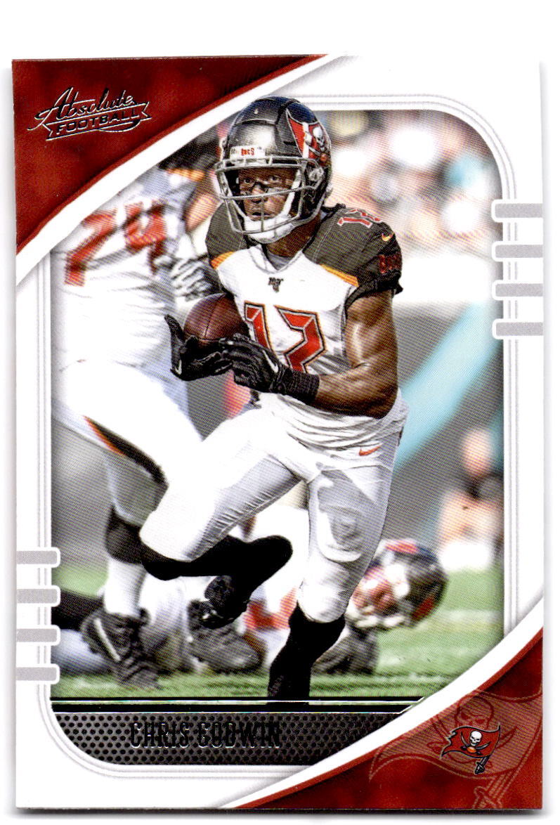 2020 Panini Absolute #40 Chris Godwin Red Near mint or better