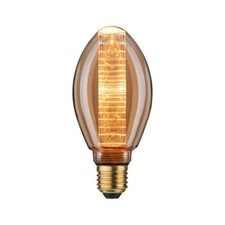 Paulmann LED Kerze Innenkolben Ring, 4W = 21W, 200 lm, E27, Gold, Goldlicht
