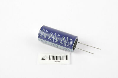 1x ELKO Kondensator RND 150EHR92039 radial 1000µF 100V RM 7,5 105°C 2000h