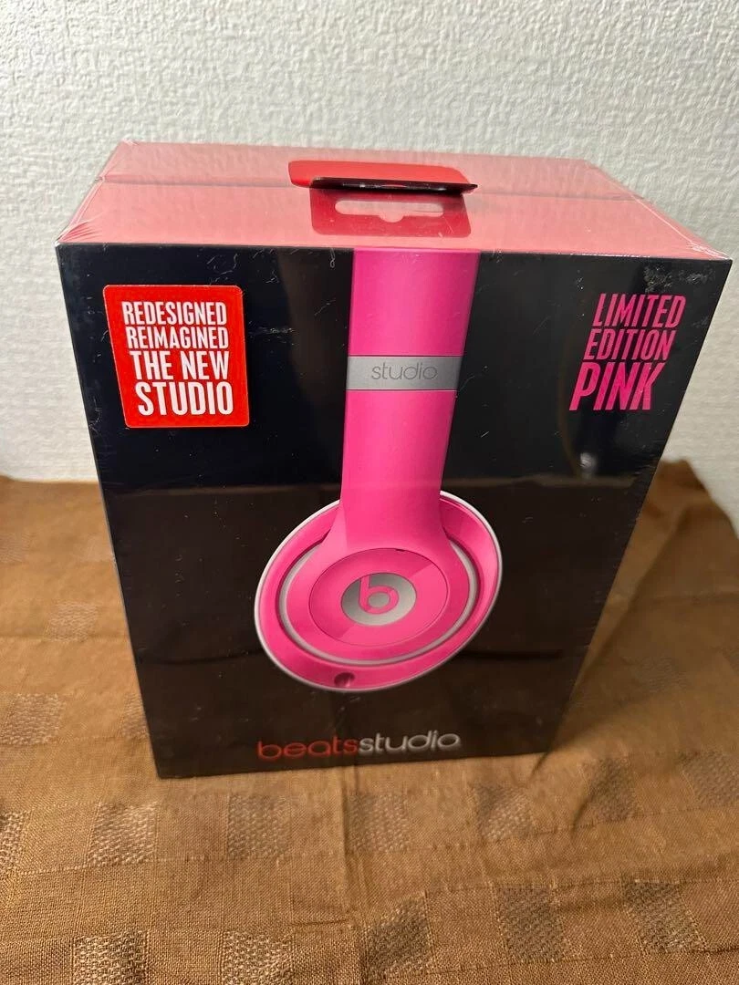 beats studio LIMITED EDITION PINK REDESIGNED REIMAGINED THE NEW STUDIO