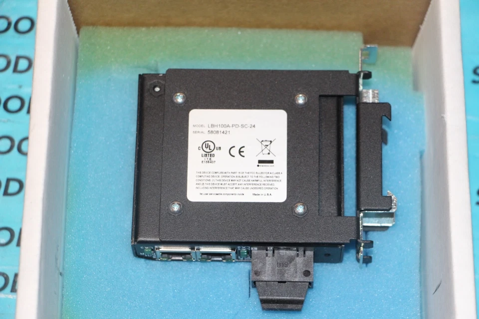 Black Box LBH100A-PD-SC-24 Extreme 10/100 Mbps Media Converter Switch New - Image 3 of 4