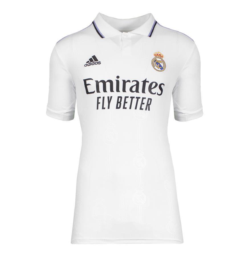 Ronaldo Back Signed Modern Real Madrid Home Shirt With Fan Style