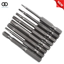 8 Piece Hex Head Allen Bit Set Quick Connect Shank Impact Driver Drill Metric mm