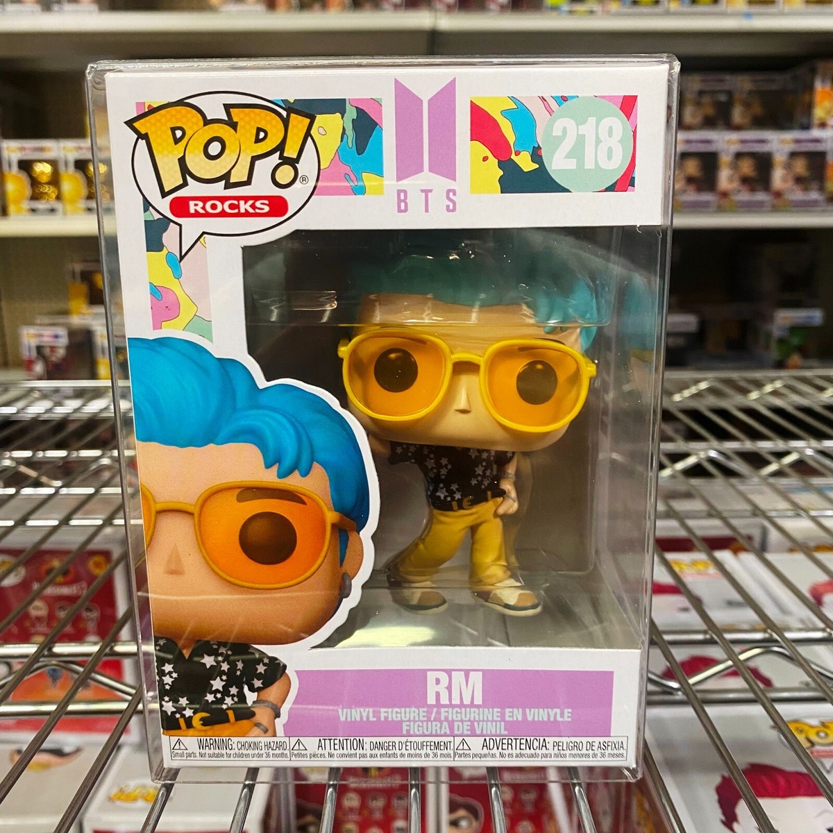 Funko Pop BTS Dynamite : RM #218 Vinyl Figure 