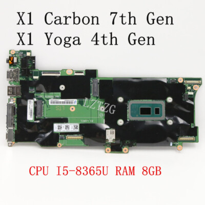 For Lenovo Thinkpad X1 Carbon 7th Gen/X1 Yoga 4th Motherboard I5
