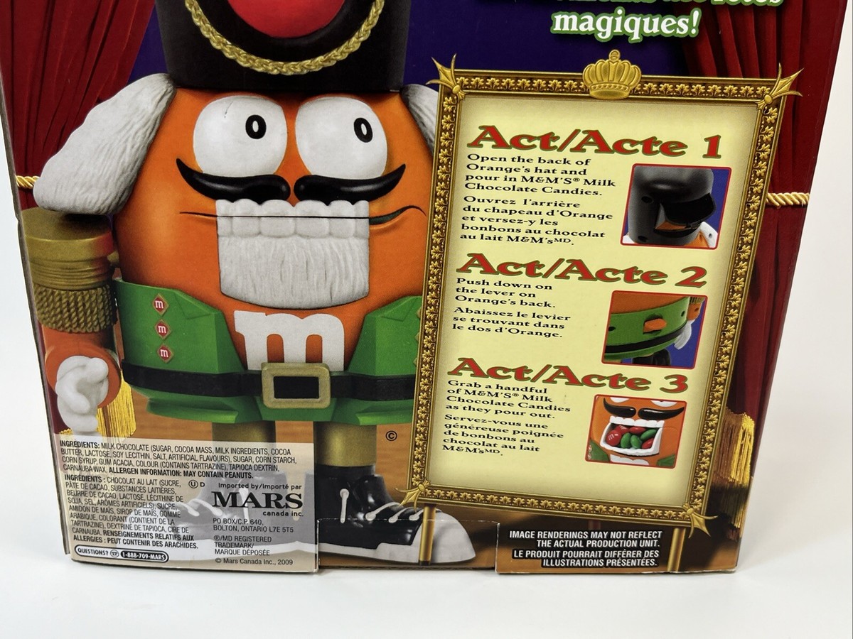 M&M's Limited Edition Holiday Collectible Candy Dispenser