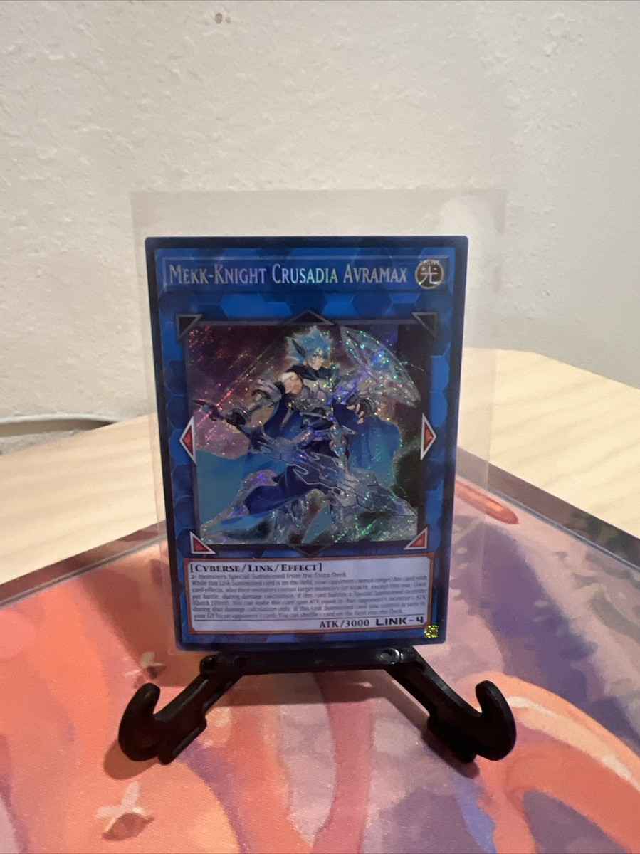Yugioh! Mekk-Knight Crusadia Avramax RA01-EN044 Super Rare 1st Ed NM