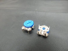 3355U-1-102 SINGLE TURN TOP ADJUST THUMB WHEEL TRIMMER POT 1K 1/4W - LOT OF 2