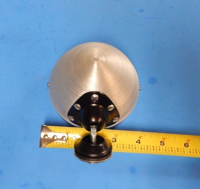 Nuevo Espejo de Carrera Estilo Raydot MGB MGA MG Midget Triumph TR4 TR6 Acabado Satinado Foto 3 de 3